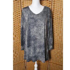 LuLaRoe Elizabeth Long Sleeve Top Women's L NWOT